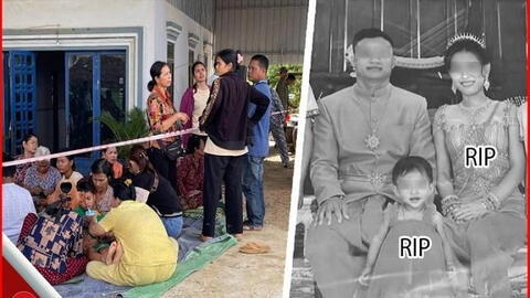 Campuchia: Chồng sát hại vợ con vì ghen tuông, để lại hiện trường ám ảnh