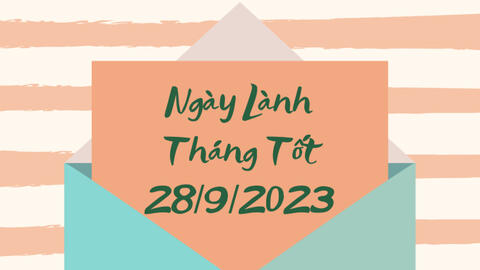 Xem ngày lành tháng tốt 28/9/2023: Những việc hiếu hỷ đều không nên làm trong hôm nay