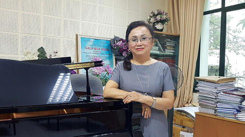 Nữ Giáo sư dành cả cuộc đời cho cây đàn piano