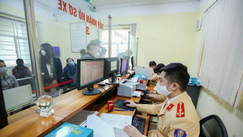 Những thủ tục cần thiết khi đăng ký xe máy tại công an xã, phường từ ngày mai, 21/5