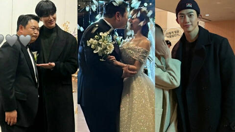 Đám cưới sao Hạ cánh nơi anh và nữ ca sĩ kém 9 tuổi: Cô dâu chú rể hôn ngọt lịm, Ahn Bo Hyun cùng nam thần Vincenzo đổ bộ