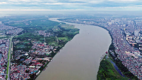 Hà Nội khởi động lại quy hoạch hai bên sông Hồng