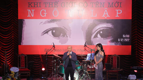 “Khi thế giới có tên mới” của Ngô Tự Lập: Âm nhạc vượt không gian và thế hệ