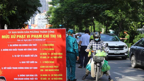 9 điều cần biết về Chỉ thị 22 từ 21/9/2021 dành cho người dân Hà Nội
