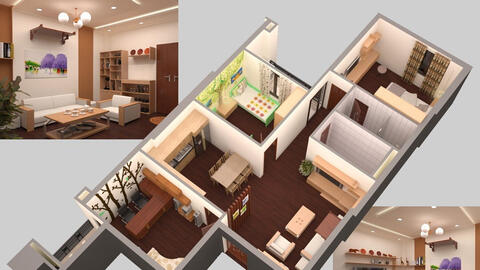 Nhà chung cư nên chọn hướng ban công hay cửa ra vào làm hướng chính?