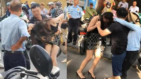 Công an vào cuộc điều ra vụ đáng ghen trên phố Lý Nam Đế, Hà Nội