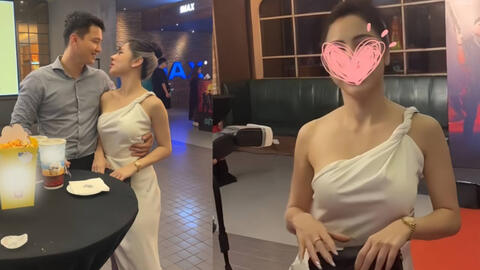 Bạn gái hơn 6 tuổi của Huỳnh Anh liên tục lấy tay che bụng trong sự kiện, sắc vóc khi mang thai ra sao?