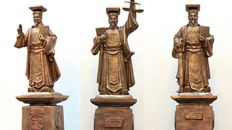 TAND Tối cao lý giải về việc chọn tượng vua Lý Thái Tông làm biểu tượng công lý