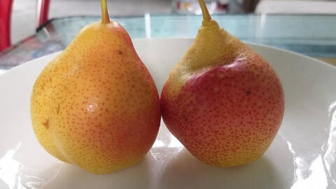 Lê “má hồng” mini là hàng Trung Quốc?