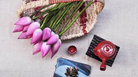 Trà sen, phong cách tao nhã của người Hà Nội cũ