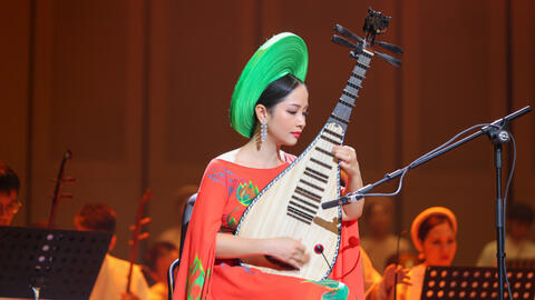 Nghệ sĩ Diệu Thảo hạnh phúc khi tiếng đàn Tỳ bà lay động được khán giả