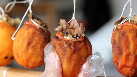 Hồng treo gió - Món ngon kỳ công được nhiều người ưa thích