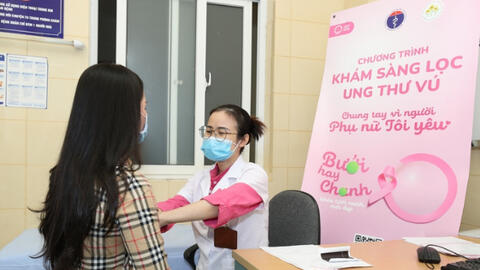 Ngày càng nhiều người ung thư vú khi chưa ập gia đình