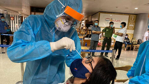 COVID-19 sáng 21/4: Không có thêm ca nhiễm mới; gần 107.000 người tiêm vaccine