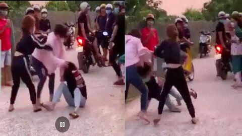 Nữ sinh lớp 7 ở An Giang bị 'bồ' của kẻ hiếp dâm mình đánh hội đồng, quay clip tung lên mạng