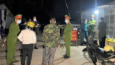 6 ca dương tính COVID-19, Điện Biên phong tỏa 2 bản