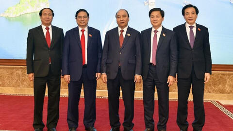 Giới thiệu chữ ký của Thủ tướng Phạm Minh Chính và 2 phó thủ tướng