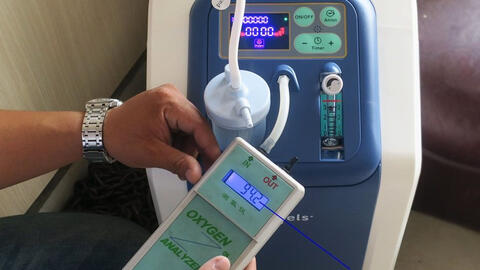 Tích trữ máy thở, máy tạo oxy tại nhà có thể gây cháy nổ