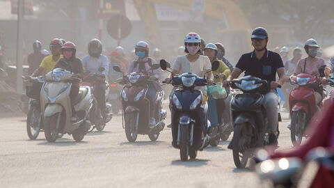 Đề xuất thu phí khí thải 50.000 đồng mỗi xe máy ở TP.HCM