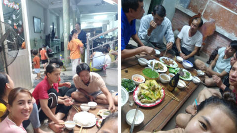 Ấm lòng với hành động của người phụ nữ cho gần 20 người trú ẩn trước cơn bão số 9