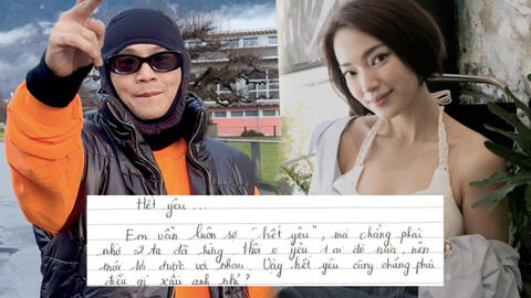 Hé lộ thư tay "hết yêu" của Châu Bùi viết gửi Binz