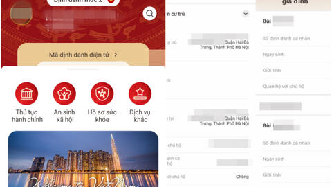 Bỗng nhiên có người lạ vào nhầm hộ khẩu trong VNeID: Đại diện Cục C06 nói gì?
