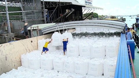 Giá gạo xuất khẩu của Việt Nam tăng vọt sau khi Ấn Độ áp thuế xuất khẩu 20% với gạo đồ