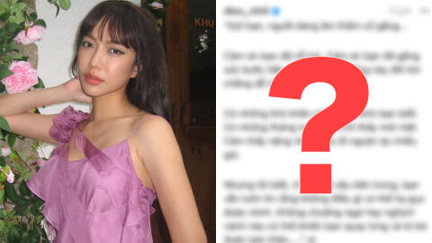 Diệu Nhi giữ  thái độ gây tò mò giữa liên hoàn nghi vấn trục trặc tình cảm với Anh Tú sau 1 năm kết hôn