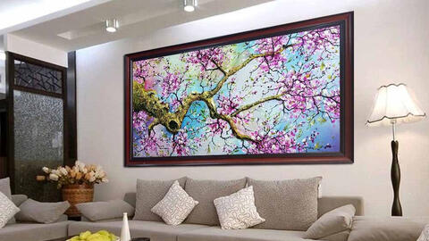 Tranh trong nhà treo hướng nào thì hợp phong thủy?