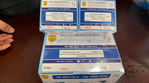 Những địa phương nào mua kit test của Công ty Việt Á?