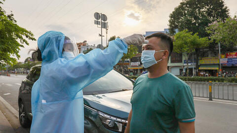 Tài xế giao hàng nhiễm COVID-19, phong tỏa khẩn cấp một khu dân cư ở Long An