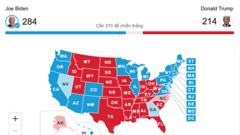Joe Biden trở thành Tổng thống Mỹ