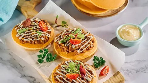 Món ngon mỗi ngày: Pancake bò bằm