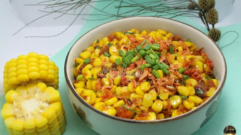 Món ngon mỗi ngày: Bắp xào trứng muối