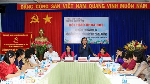 Phát huy vai trò của đội ngũ nữ trí thức Đồng Nai trong nghiên cứu khoa học phục vụ cho sự phát triển bền vững