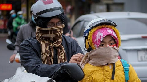 Miến Bắc sắp trải qua đợt rét nhất kể từ đầu mùa, nhiệt độ Hà Nội xuống thấp nhất 15 độ C