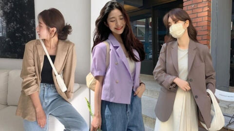 Đáng sắm nhất bây giờ là áo blazer, diện lên sẽ thấy không khí mùa thu liền