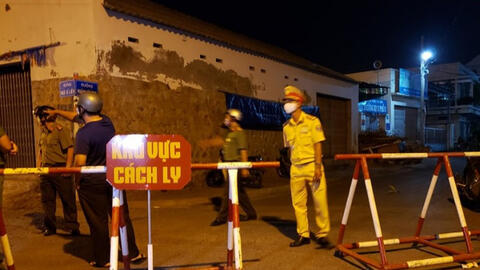 Phong tỏa 2 tuyến phố trung tâm TP Phan Thiết trong khu vực nơi ở của bệnh nhân 38