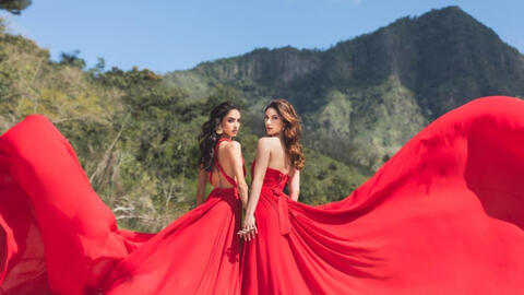 Chuyện tình ly kỳ của cặp Hậu: Lúc thi Miss Grand International là đối thủ, thi xong thành vợ chồng