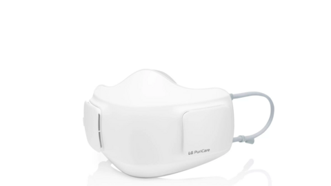 Giữa dịch COVID-19, LG ra mắt khẩu trang gắn máy lọc không khí chạy bằng pin