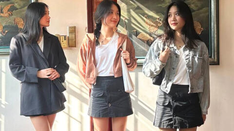 Mix&Match áo khoác thật xinh cho những ngày gió mùa