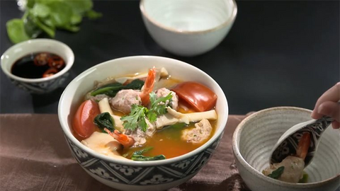Món ngon mỗi ngày: Canh tôm nấm mồng tơi