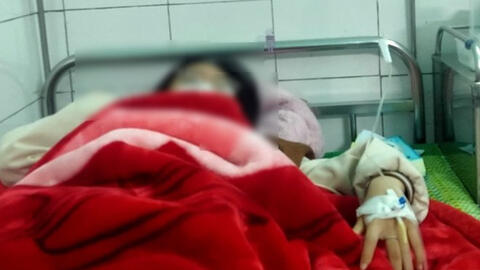 Nữ sinh lớp 8 bị bố bạn học đánh nhập viện