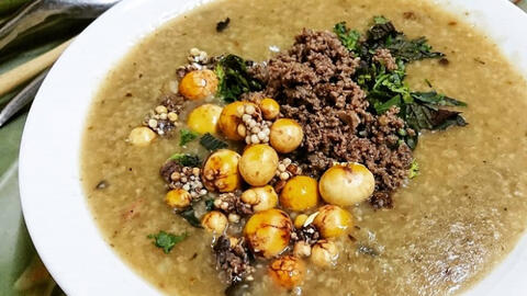 Ăn ngon, ngủ ngon với cháo ấu tẩu Hà Giang