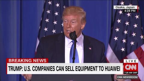 Ông Trump gỡ bỏ lệnh trừng phạt với Huawei tại G20