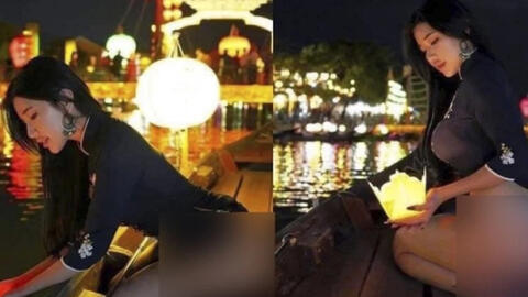 Truy tìm nữ du khách mặc áo dài tạo dáng phản cảm ở phố cổ Hội An để nhắc nhỡ