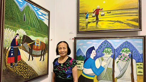 Cô giáo Nguyễn Ngọc Dậu: Cuộc gặp gỡ trong mơ và trong tranh