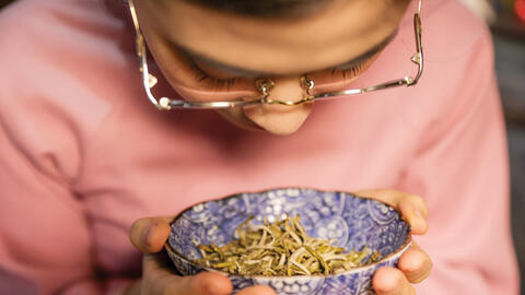 Lặng im nghe trà thở