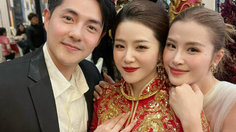 Vợ chồng Đông Nhi dự đám cưới em gái, nhan sắc cô dâu là tiểu thư tập đoàn gây sốt