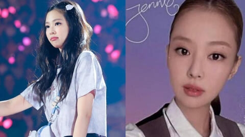 Jennie lại gây sốt vì card bo góc mới quá giống… hiện tượng mạng “cô Hai Báo"